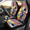 POKEMON Greninja Frog On Colorful Minimal Car Seat Covers
