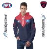 AFL Melbourne Demons Custom Name Number 2024 Home Guernsey Pullover Hoodie