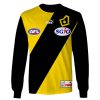 AFL West Coast Eagles Custom Name Number 2007 Heritage Vintage Guernsey Sweatshirt