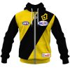 AFL West Coast Eagles Custom Name Number 2007 Heritage Vintage Guernsey Zip Up Hoodie