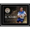 NRL Canterbury-Bankstown Bulldogs Hazem El Masri Signed Landscape Canvas