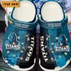 NRL Gold Coast Titans Custom Name Special Crocs