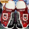 NRL St. George Illawarra Dragons Custom Name Special Crocs