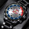 NRL Sydney Roosters Custom Name Steel Watch