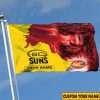 Gold Coast Suns Custom Name Special Edition Outdoor Flag