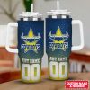 North Queensland Cowboys Custom Name Number Special Edition Tumbler With Handle