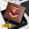 Brisbane Lions Custom Name Special Edition Leather Wallet