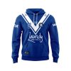 NRL Canterbury-Bankstown Bulldogs Custom Name Number 2025 Away Jersey Pullover Hoodie