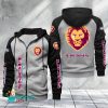 Brisbane Lions New Style Raglan Zipper Hoodie