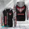 Essendon Bombers New Style Raglan Zipper Hoodie