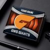 Greater Western Sydney Giants Custom Name New Edition Wallet