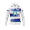 NRL New Zealand Warriors Custom Name Number 2025 Away Jersey Zip Up Hoodie