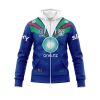 NRL New Zealand Warriors Custom Name Number 2025 Home Jersey Zip Up Hoodie