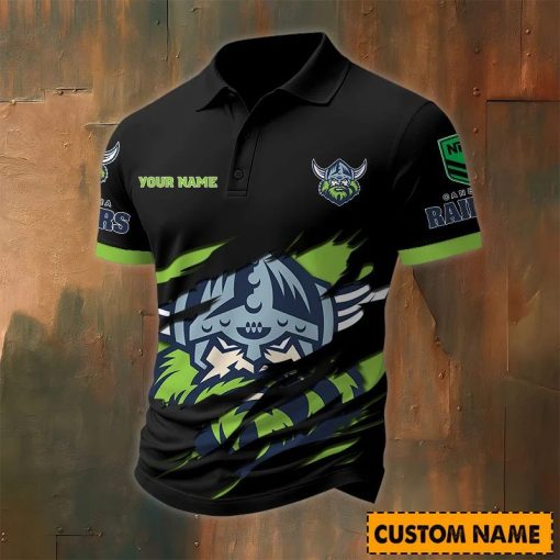 Canberra Raiders Custom Name New Edition Polo Shirt