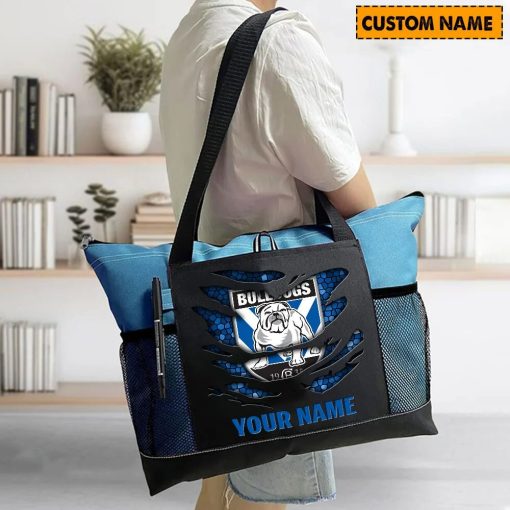 Canterbury-Bankstown Bulldogs Custom Name New Edition Eco Tote Bag