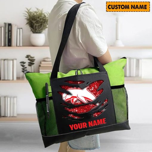 Dolphins Custom Name New Edition Eco Tote Bag