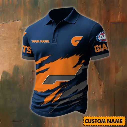 Greater Western Sydney Giants Custom Name New Edition Polo Shirt