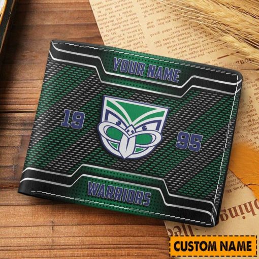 New Zealand Warriors Custom Name New Style Wallet