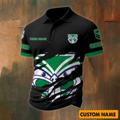 New Zealand Warriors Custom Name New Edition Polo Shirt