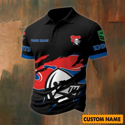 Newcastle Knights Custom Name New Edition Polo Shirt