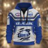 North Melbourne Kangaroos Custom Name Sporty Style Dynamic Hoodie