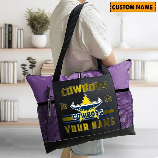 North Queensland Cowboys Custom Name New Style Eco Tote Bag