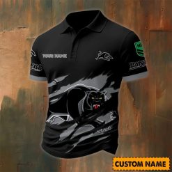 Penrith Panthers Custom Name New Edition Polo Shirt