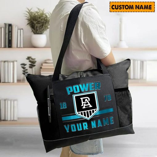 Port Adelaide Power Custom Name New Style Eco Tote Bag