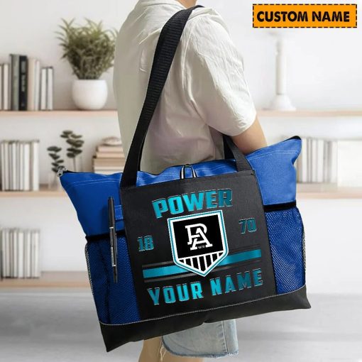 Port Adelaide Power Custom Name New Style Eco Tote Bag