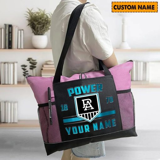 Port Adelaide Power Custom Name New Style Eco Tote Bag