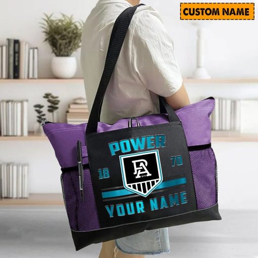 Port Adelaide Power Custom Name New Style Eco Tote Bag