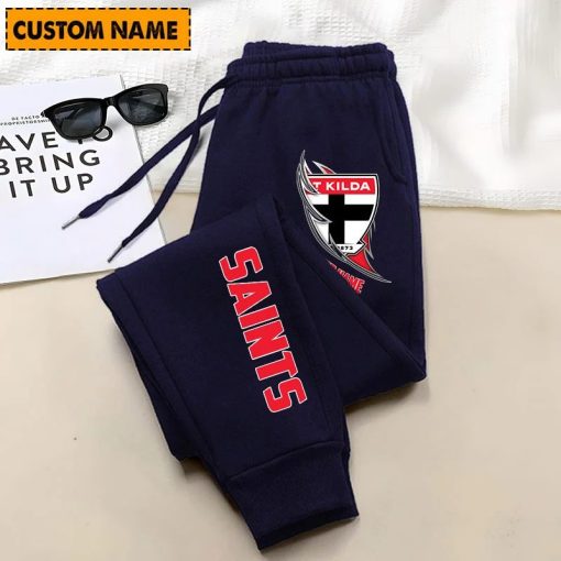 St Kilda Saints Custom Name New Version Sweatpants