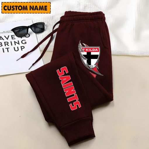 St Kilda Saints Custom Name New Version Sweatpants