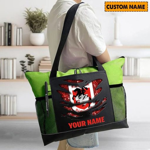 St. George Illawarra Dragons Custom Name New Edition Eco Tote Bag
