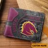 NRL Brisbane Broncos Custom Name Special Edition Wallet