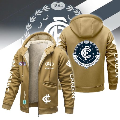 Carlton Blues Custom Name New Version Zipper Jacket