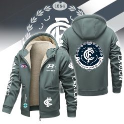 Carlton Blues Custom Name New Version Zipper Jacket