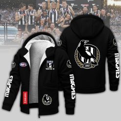 Collingwood Magpies Custom Name New Version Zipper Jacket