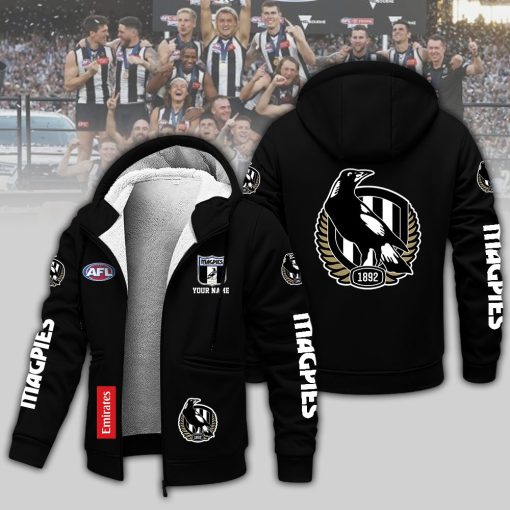 Collingwood Magpies Custom Name New Version Zipper Jacket