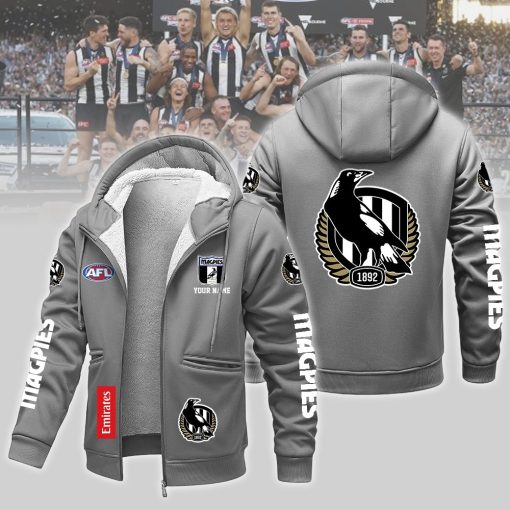 Collingwood Magpies Custom Name New Version Zipper Jacket