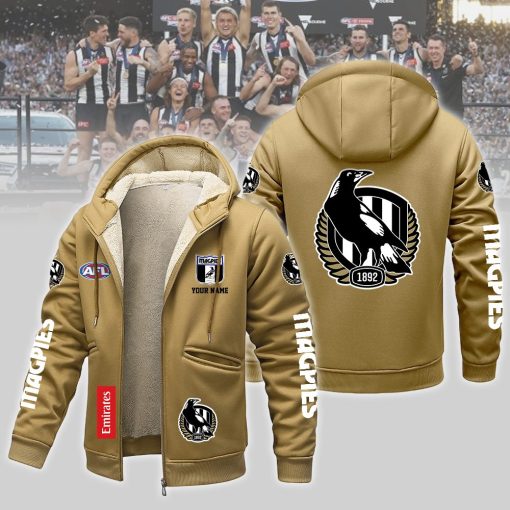 Collingwood Magpies Custom Name New Version Zipper Jacket