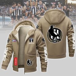Collingwood Magpies Custom Name New Version Zipper Jacket