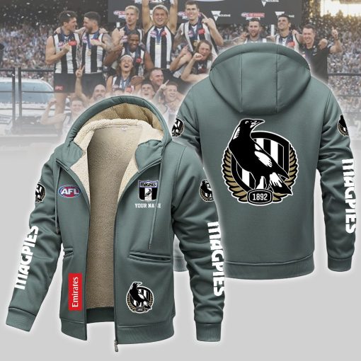 Collingwood Magpies Custom Name New Version Zipper Jacket