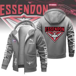 Essendon Bombers Custom Name New Version Zipper Jacket