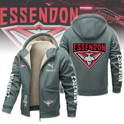 Essendon Bombers Custom Name New Version Zipper Jacket