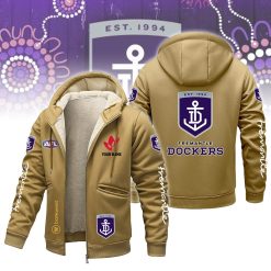 Fremantle Dockers Custom Name New Version Zipper Jacket