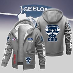 Geelong Cats Custom Name New Version Zipper Jacket