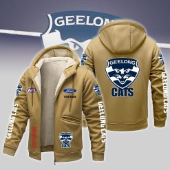 Geelong Cats Custom Name New Version Zipper Jacket