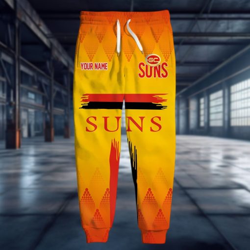 Gold Coast Suns Custom Name New Version Daily Outfit