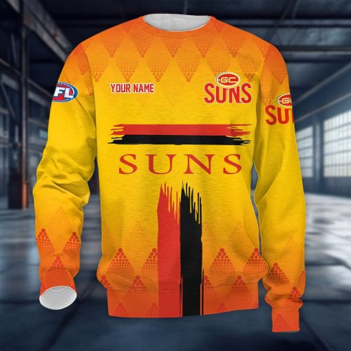 Gold Coast Suns Custom Name New Version Daily Outfit